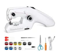 Nuova semplice vendita calda mini macchina da cucire casa mini macchina da cucire elettrica portatile portatile a doppio filo