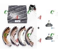 NUOVA SERIE GANASCE POSTERIORI+CILINDRETTI ORIGINALI PIAGGIO APE FL/FL2 50 1989