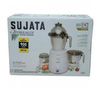 Nuova smerigliatrice miscelatore resistente Sujata Dynamix 900 W con 3 baratt...