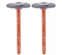 Nuova spazzola in acciaio inox Dremel 26150530JA 19 mm (530) pulizia /