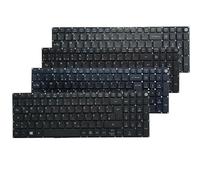 NUOVA tastiera del computer portatile US/UK/spagnolo/latino/tedesco for Acer Travelmate P257-M P257-MG P258-MG P258-M P259-M P277-M P278-M (Color : US No backlit)