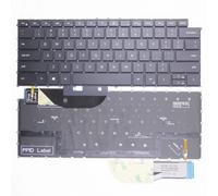 Nuova tastiera inglese retroilluminata nera per laptop, compatibile con Dell XPS15 9500 9700 Precision5550 5750 Light Backlight