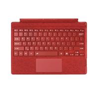 Nuova Tastiera Magnetica con Touchpad di Precisione Abbinata Bluetooth per Surface Pro 7 (2021)/Pro 7 (2019)/6 (2018)/5 (2017)/4 (12,3 pollici)/3 (2014, 12 pollici) Leggera (Red)