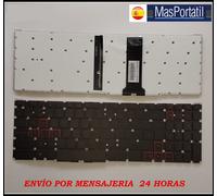 NUOVA TASTIERA SPAGNOLA PORTATILE ACER NITRO 5 AN515-43-R4NO RETROILLUMINATA ...