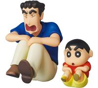 NUOVA UDF Ultra Detail Figure n.639 Crayon Shin-chan series3 Hiroshi & Shinno...
