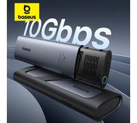 【Nuova vendita】 Custodia SSD Baseus M2 Protocollo NVMe da 10 Gbps da M.2 a USB Tipo C 3.2 Gen2 Adattatore esterno in metallo da 8 TB Custodia SSD NVME