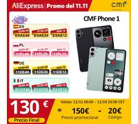 Nuova versione globale CMF Phone 1 6,67" 120Hz Display AMOLED Mediatek Dimensity 7300 50MP Fotocamera principale 5000mAh Batteria 33W Ricarica