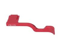 Nuova versione Thumbs Up Grip, Metal Hot Up Grip Resta Mano, per A7M4 A7R4 A7R5 A7M5 Design ergonomico in lega di alluminio fotocamera (Rojo)