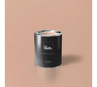 Nuova Walls Premium Vernice Per Muri Color Salmone 1 Litro - 2,5 Litri - 5 Litri