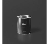 Nuova Walls Premium Vernice Per Muri Nero Intenso 1 Litro - 2,5 Litri - 5 Litri