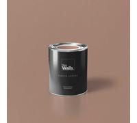 Nuova Walls Premium Vernice Per Pareti Taupe Modesto 1 Litro, 2,5 Litri, 5 Litri