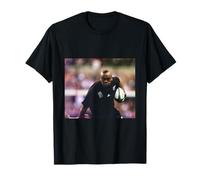 Nuova Zelanda all Blacks Jonah Lomu V Inghilterra Rugby 1999 Maglietta