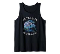 Nuova Zelanda Aotearoa Kiwi Fern PAUA Canotta