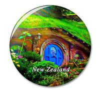 Nuova Zelanda Casa Hobbit Frigo Frigorifero Magnete Decorativo Magnete Adesivo Viaggio Souvenir Collezione Turistica Città Regalo Lavagna Cucina