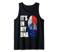 Nuova Zelanda E Malgascio Mix Dna Heritage Flag Canotta