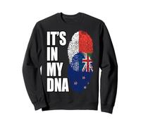 Nuova Zelanda E Malgascio Mix Dna Heritage Flag Felpa