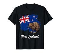 Nuova Zelanda Kiwi Bandiera Aotearoa Pride Maglietta