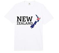 Nuova Zelanda Land Map Nuova Zelanda Orgoglioso Nuova Zelanda Nuova Zelanda NZ Comfort Colors Adult Heavyweight T-Shirt