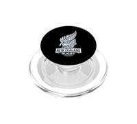 Nuova Zelanda Rugby Aotearoa Silver Fern Diving Player Emblema PopSockets PopGrip per MagSafe