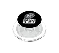 Nuova Zelanda Rugby Aotearoa Silver Fern Maori Style Est PopSockets PopGrip per MagSafe