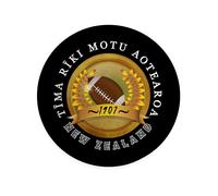 Nuova Zelanda Rugby Lega 1907 - Bevande Sottobicchiere - Cerchio O Quadrato