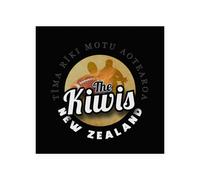 Nuova Zelanda Rugby Lega Kiwi - Bevande Sottobicchiere - Cerchio O Quadrato