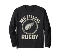 Nuova Zelanda Rugby Maglia a Manica