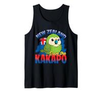 Nuova Zelanda Save The Kakapo Bird Adorabile Kakapo Canotta