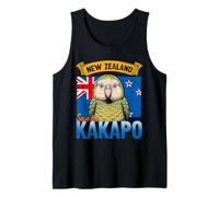 Nuova Zelanda Save The Kakapo Bird Parrot Kakapos Canotta
