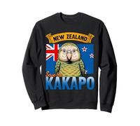 Nuova Zelanda Save The Kakapo Bird Parrot Kakapos Felpa