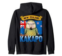 Nuova Zelanda Save The Kakapo Bird Parrot Kakapos Felpa con Cappuccio