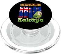 Nuova Zelanda Save The Kakapo Parrot Carino Kakapo Uccello PopSockets PopGrip per MagSafe