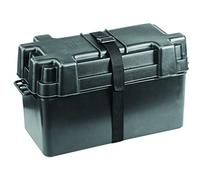 NuovaRade - Batteria Boxup fino a 120 Ah, dimensioni interne, 38,6 x 17,5 x 22,6 cm, colore: Nero