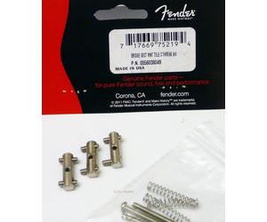 NUOVE 3 SELLINI FENDER TELECASTER Threaded - 0056038049 Per Chitarra Tele