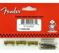 NUOVE 6 SELLE FENDER TELECASTER In Ottone - 0990843000 Per Chitarra Tele