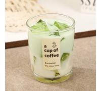 Nuove candele profumate a forma di tazza da caffè, candele artigianali ai profumi di caffè, pesca bianca, tè verde e uva, per la decorazione della casa, aromaterapia, adatte come regali per Natale, Ri