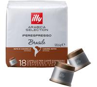 NUOVE capsule caffè Illy Arabica Selection Brasile 18 pezzi Iperespresso Espr...