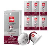 NUOVE Capsule Illy Espresso Intenso 6x10 pezzi 100% Arabica Nespresso
