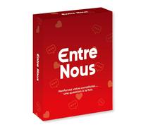 Nuove carte da gioco francesi "Entre Nous", un gioco di conversazione progettato per approfondire la tua relazione e incoraggiare una comunicazione sincera. Utilizzato per creare un'atmosfera in quals