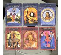 Nuove carte oracolo degli Ascended Master spagnoli - Per divinazione, guida mistica e intuizione spirituale, esplorazione dei misteri del mondo sotterraneo, adatte per principianti Carta Oracolo Maest