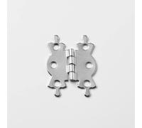 Nuove Cerniere Per Armadio A Farfalla Fancy 20 X In Acciaio Cromato 40Mm - O