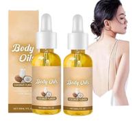 Nuove gocce per il corpo - Scegli la tua fragranza preferita, Olio corpo idratante, Olio corpo profumato dolce dopo la doccia, Crema idratante corpo rassodante e nutriente (2 pezzi)