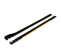 Nuove minigonne laterali W205, estensione, diffusore, alette, compatibili con Mercedes, compatibili con Benz W205, W204, W203, W212, W213, W117, W176, kit carrozzeria(Yellow)