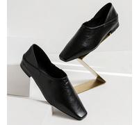 Nuove Mocassini Neri Versatili e Comodi Autunno 2025, Stile Britannico Retrò con Punta Quadrata, Scarpe Flat Donna Indossabili in Due Modi CN35,CN36,CN37,CN38,CN39,CN40,CN41,CN42,CN43quadri,Strumenti 