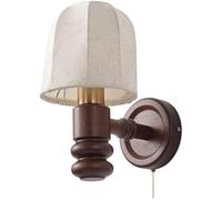 Nuove Pannelli da Parete in Tessuto Ombrello in Stile Antico Cinese Luci da Parete a Testa Singola a Base di Ferro da Letto per Camera da Letto Sallo Soggiorno Lampada da Muro con Caduta da Comodino