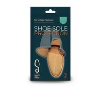 Nuove protezioni per suole trasparenti per le scarpe con la suola in pelle da uomo | Risparmia denaro su rilavorazione | Aggiunge Grip | Anti-scivolo | Facile e veloce (Medio - EU 43-46)