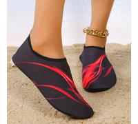 Nuove scarpe da spiaggia, scarpe per guadi, calze da nuoto antiscivolo, scarpe respirabili per acqua, scarpe morbide con suola morbida per immersioni per uomini e donne nei parchi acquatici, scarpe an