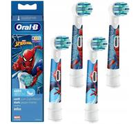 NUOVE spazzole di ricambio Oral-B Spiderman EB-10s punte 4 pezzi