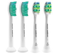 NUOVE testine Philips Sonicare ProResults InterCare HX9001 bianche 4 pezzi