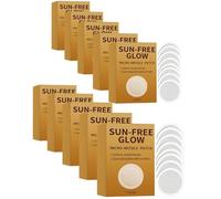 Nuove toppe autoabbronzanti a micro aghi nano 2026, 7 patch per un'abbronzatura senza sole | Patch autoabbronzanti senza cuciture e non irritanti | Formula idratante per una carnagione abbronzata